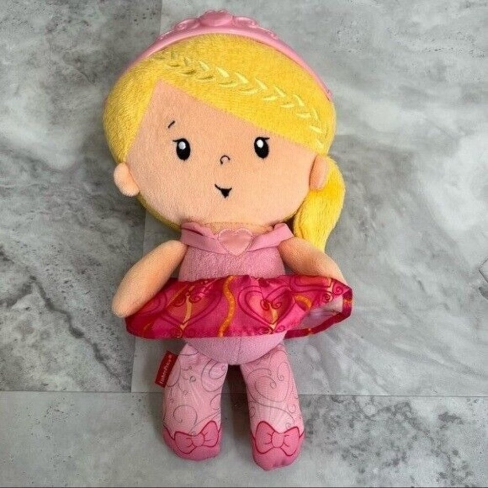 Fisher-Price‎ Plush Doll Princess Ballerina Rattle Doll